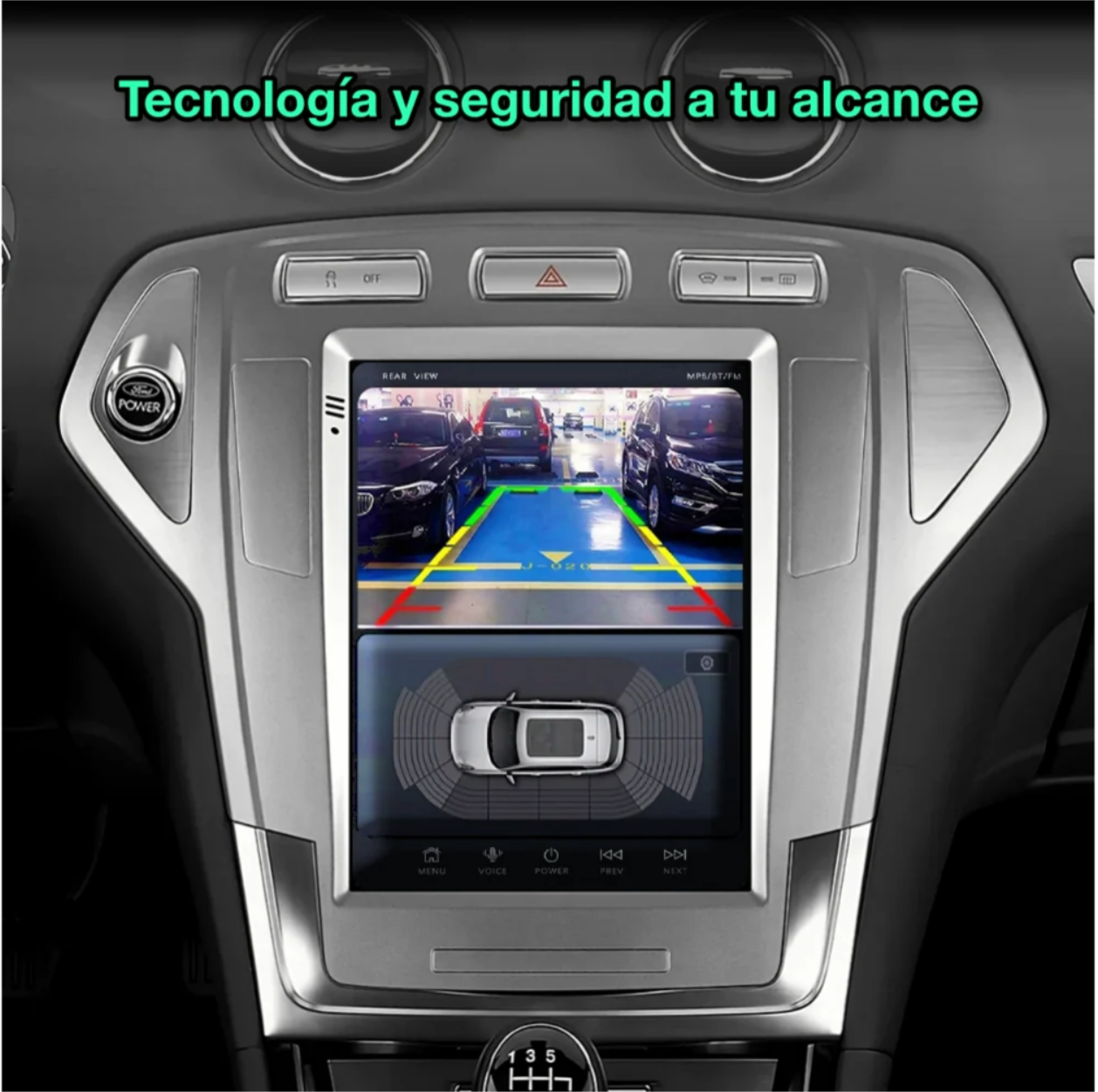 Ford Mondeo 4 2007 - 2010 9.7''