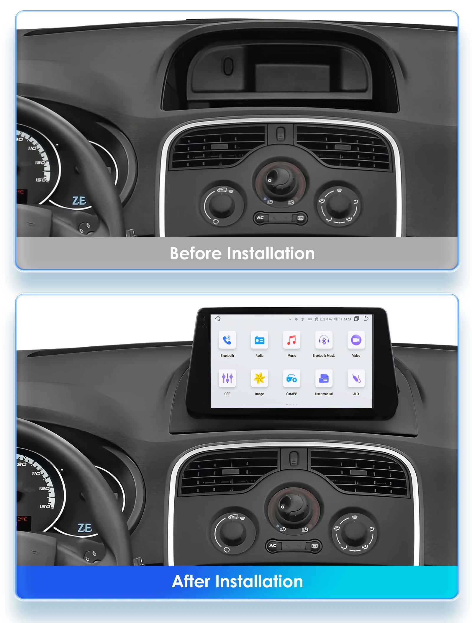 Renault kangoo 2009-2018