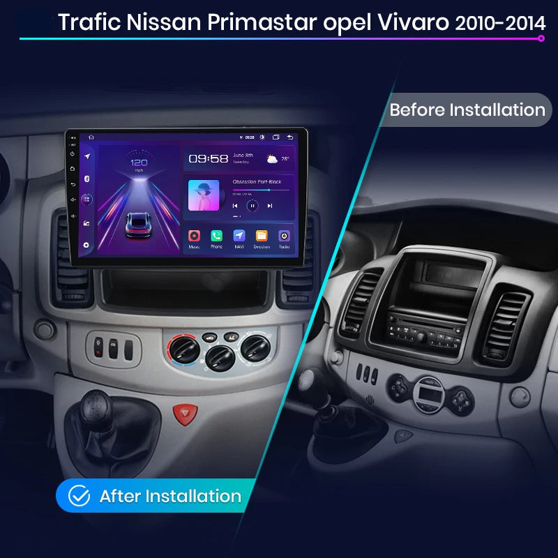 Renault Trafic Opel Vivaro Nissan Primastar 2010-2011-2014